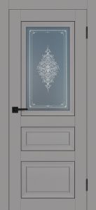 Межкомнатная дверь PST-29 серый бархат